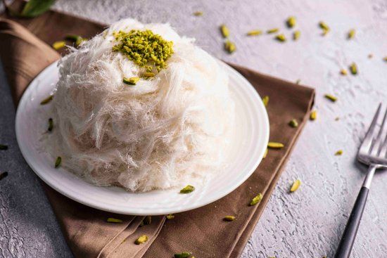 Kunafa Cotton Candy