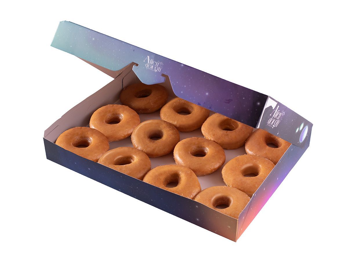 Original Glazed Space Donut Dozen Offer