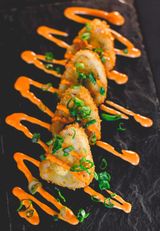 Fried Golden Bermuda Roll