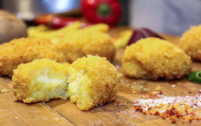 Golden Potato Balls