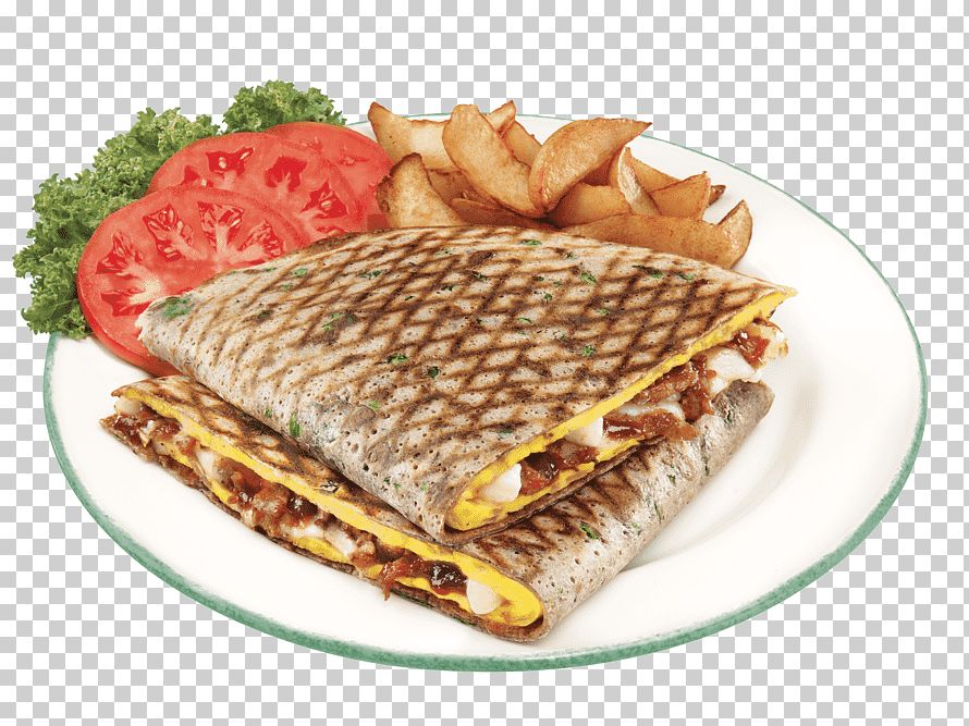 Egg Burger Crepe