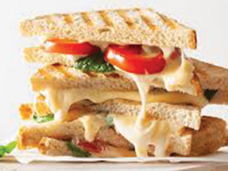 Greek Chicken White Panini