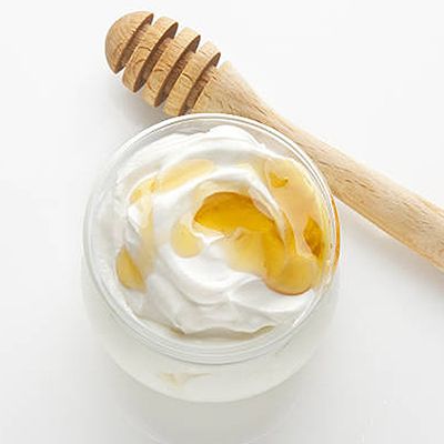 Greek yogurt with honey