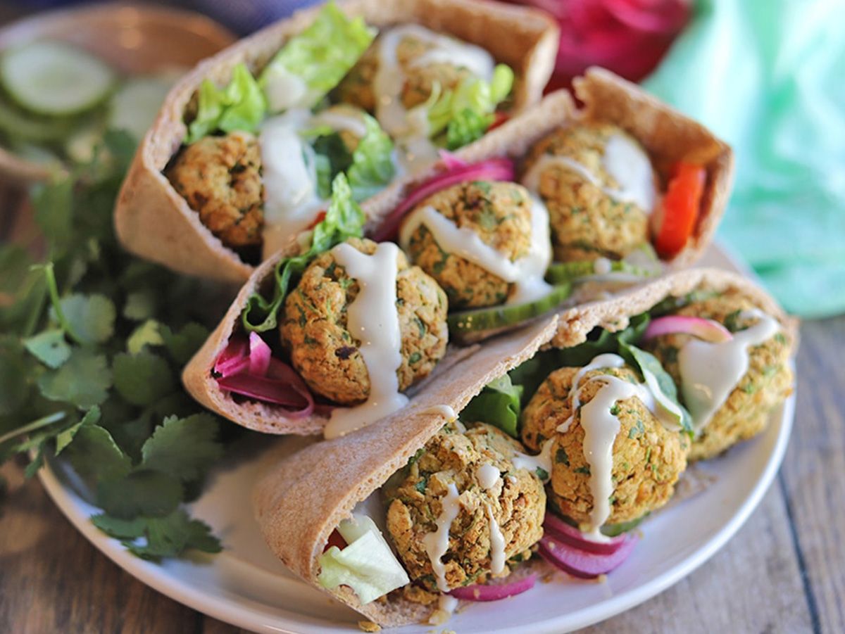 Falafel Mozzarella Grill