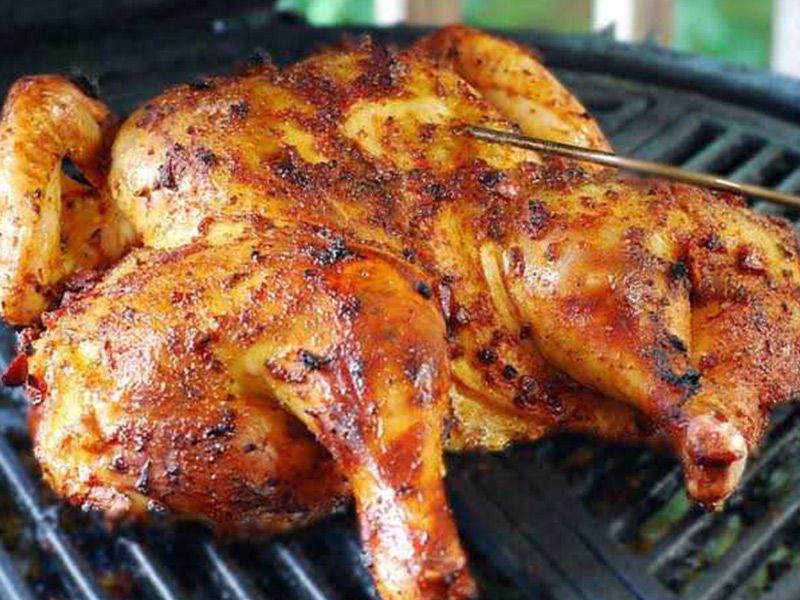 Charcoal Grilled Boneless Chicken