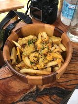 French Fries With Shrimp and Curry Sauce