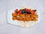 Chicken BBQ With Potatoes And Rice