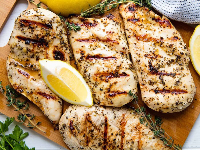 Grilled Chicken Platter
