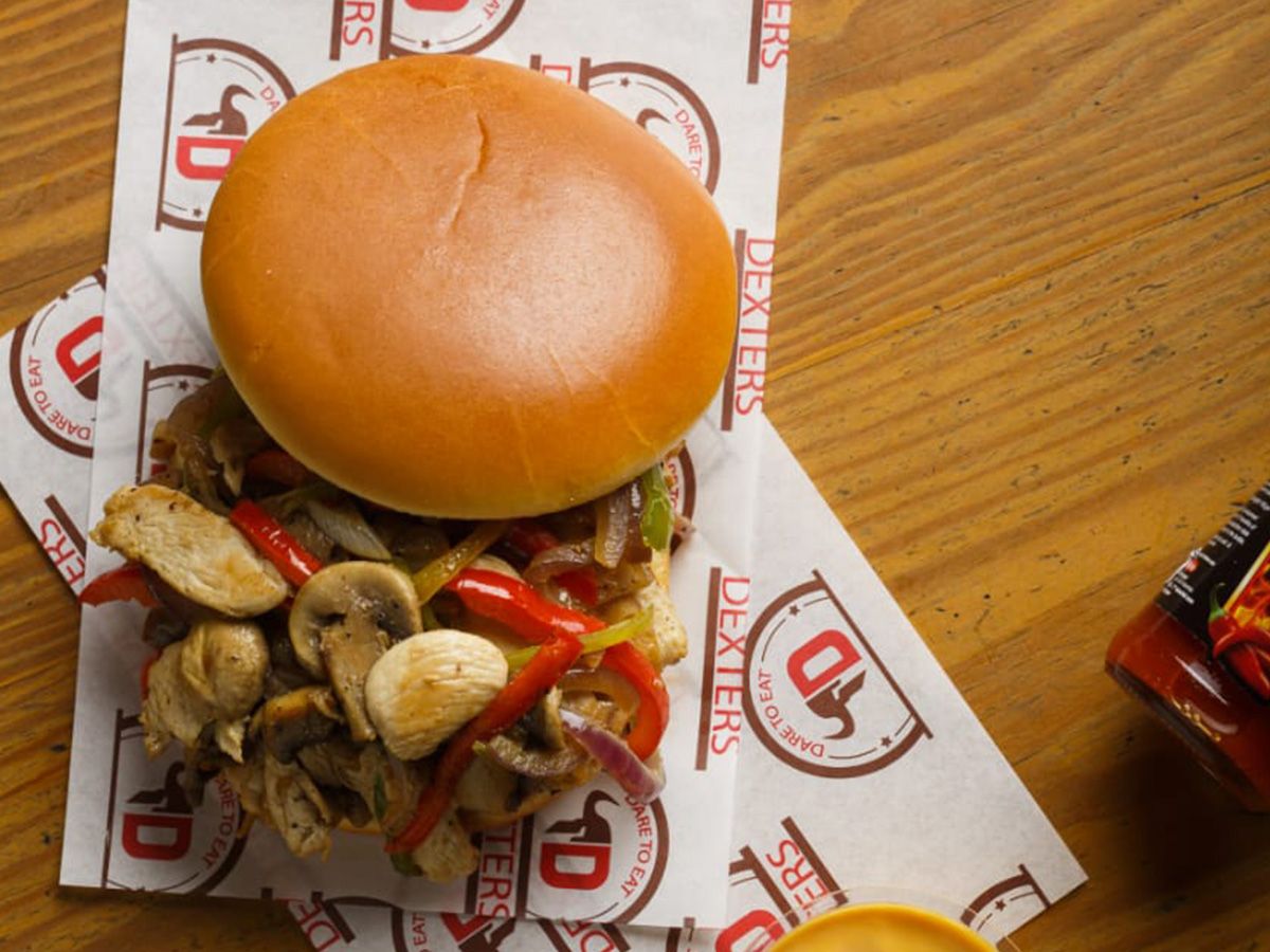 Chicken Mushroom Grilled Sandwich