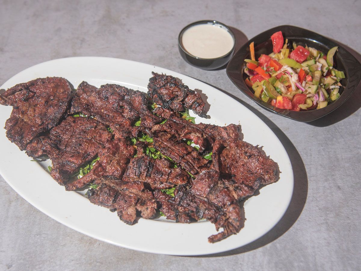 Grilled Kandouz Liver