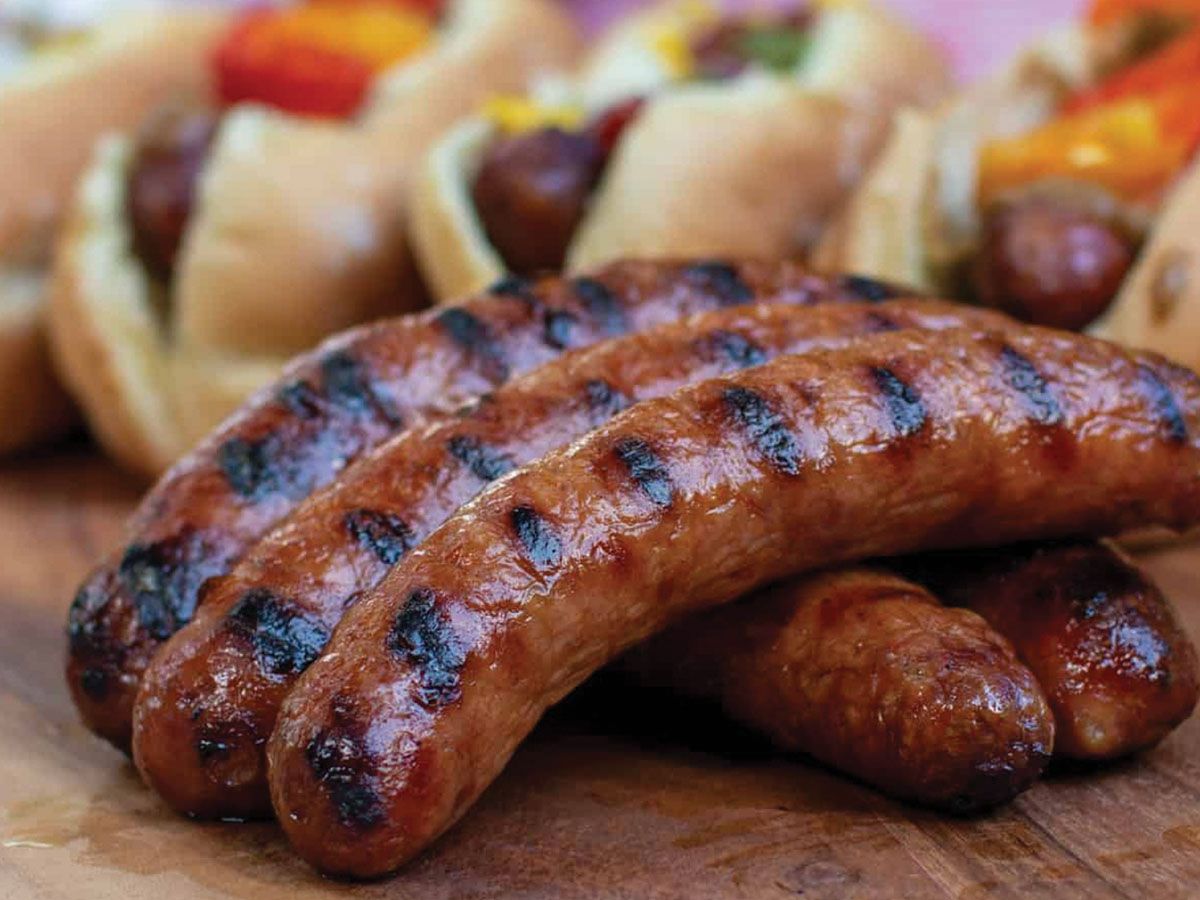 Grilled Sausage Meal