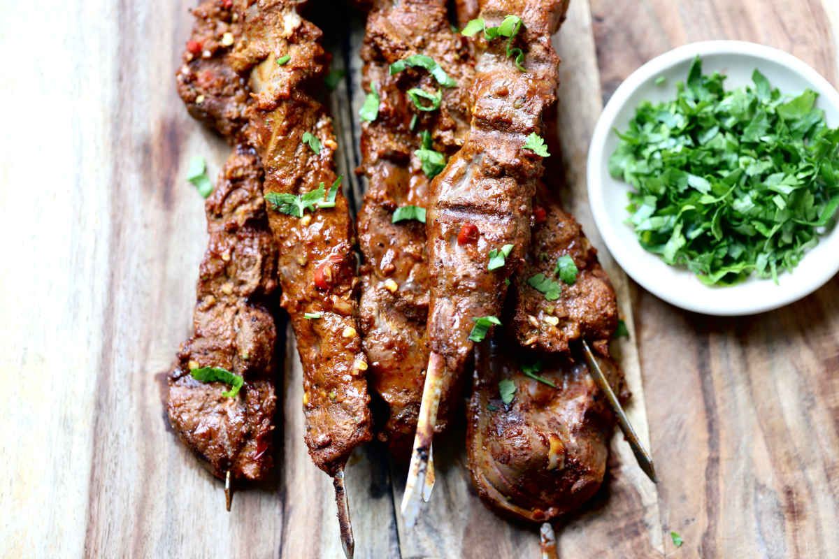 half kilo grilled liver