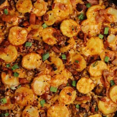 Minced Beef and Potato Skillet.