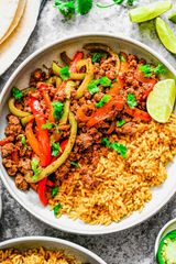 Meat Fajita Rice