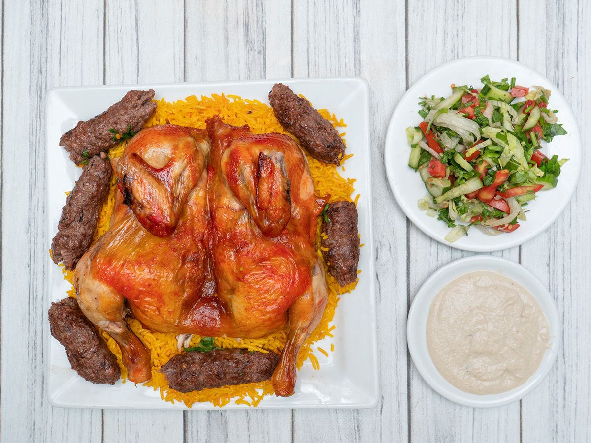 Chicken and 1/2 kofta