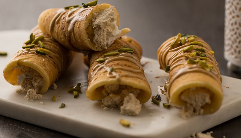 Qeshta Halawa crepe