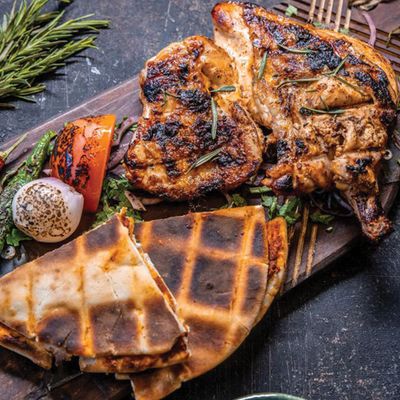 Half Boneless Charcoal Chicken Platter