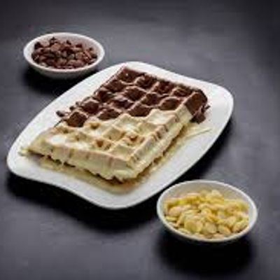 Half and Half Waffle
