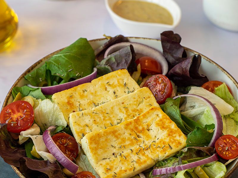Halloumi Cheese Salad