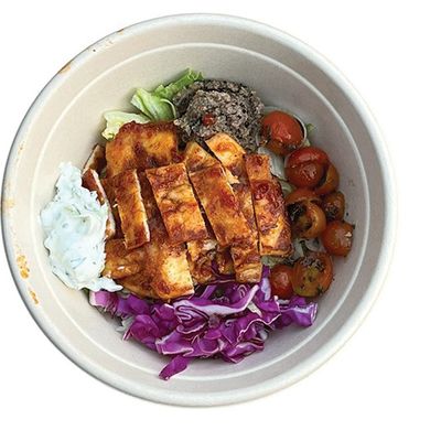 Grilled Halloumi Salad