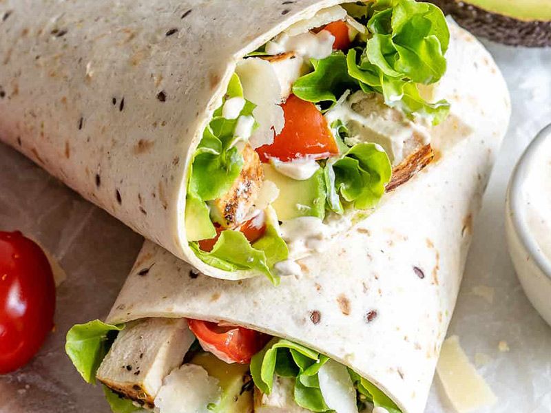 Hawky Chicken Wrap Sandwich