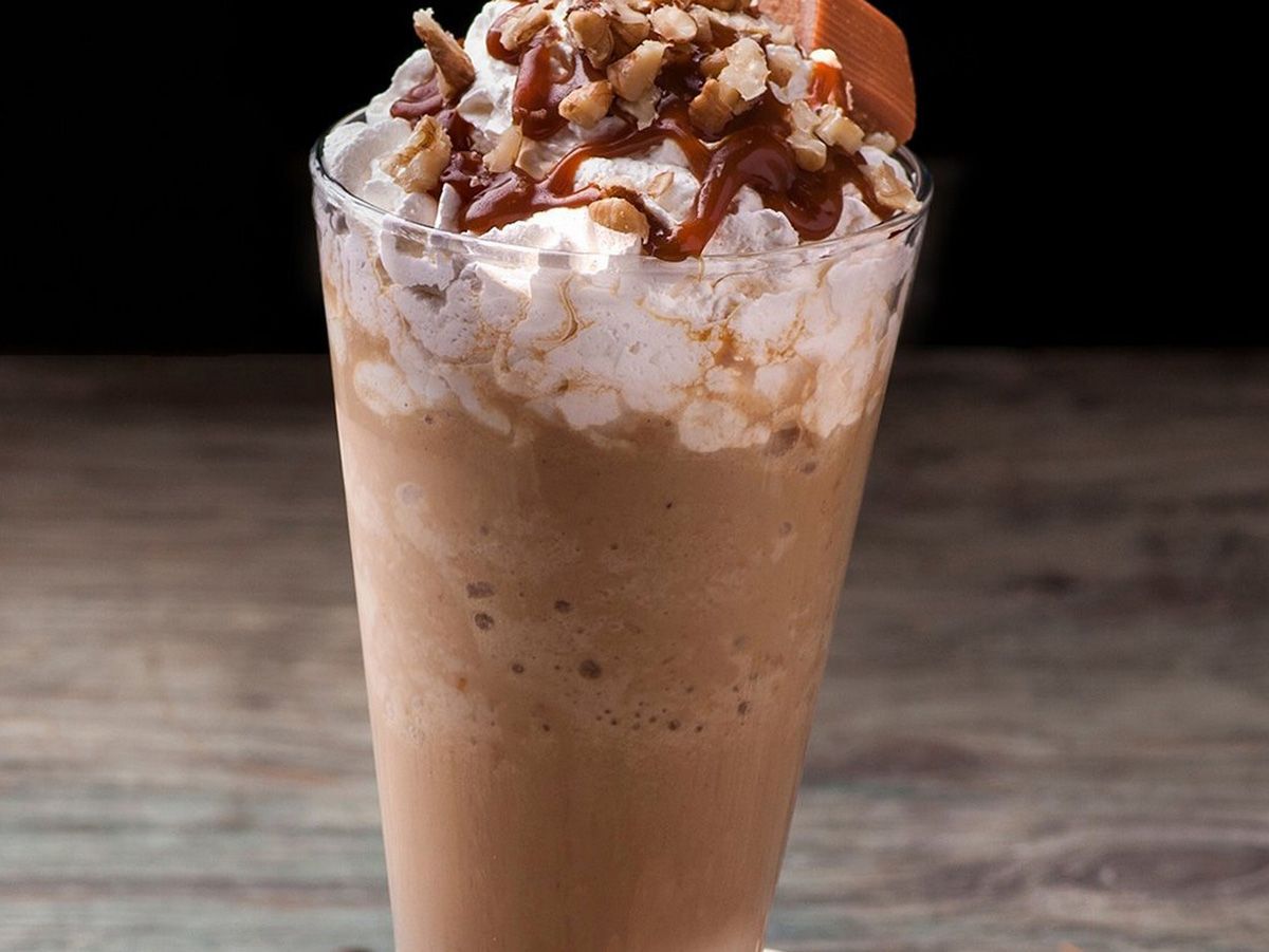 Hazelnut frappe