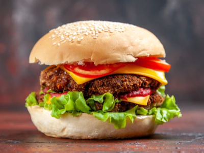 Beef Burger Sandwiches Meal