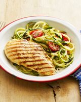 Grilled Chicken Breasts Diet Meal