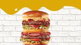 Hickory Smoked Beef Burger Sandwich