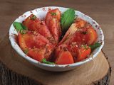 Marinated tomato salad