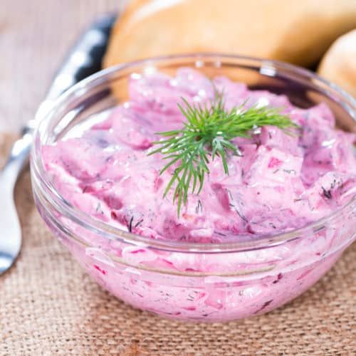 herring salad with onions