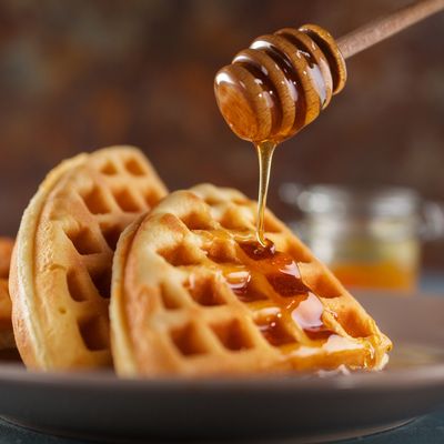 White Honey Waffle