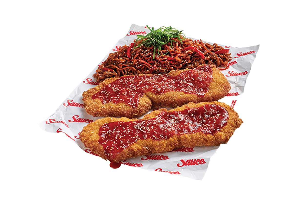 Honey Sriracha Katsu