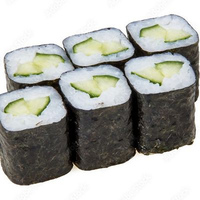 Cucumber Hosomaki 6pcs