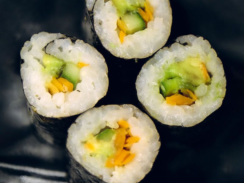 vegetables maki
