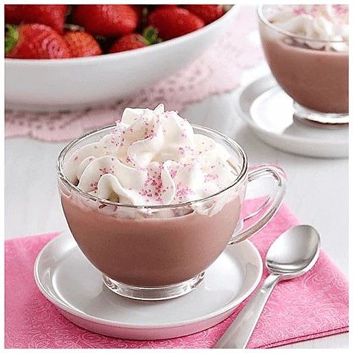 Strawberry Hot Chocolate