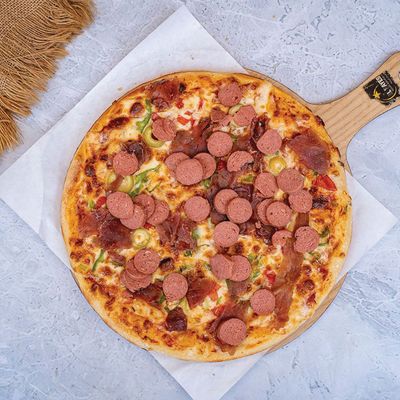 hot dog Oriental pizza