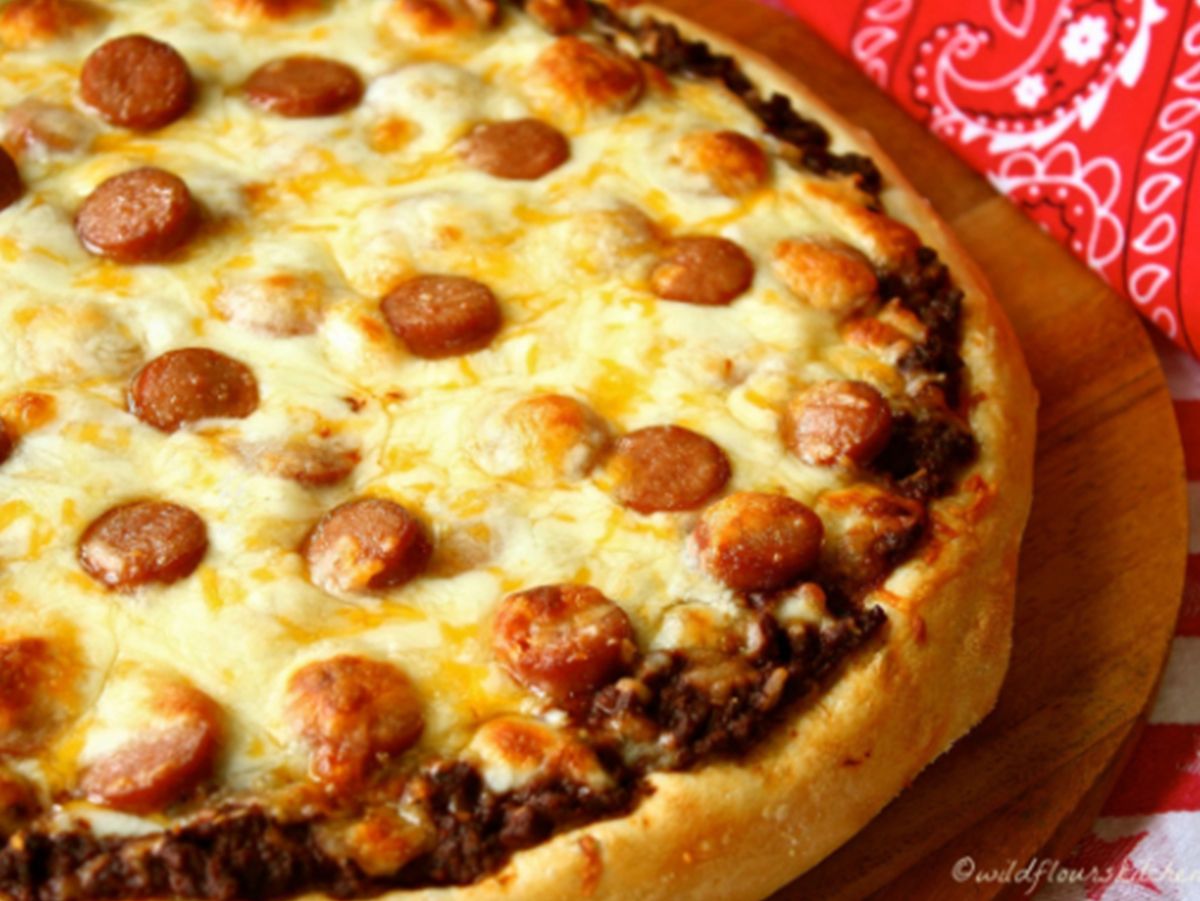 Hotdog Pizza