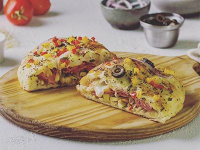 Hot Dog Calzone