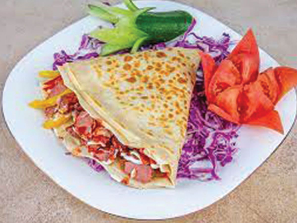 Hot Dog Crepe