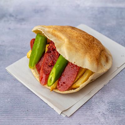 Hot Dog Finger Potatoes