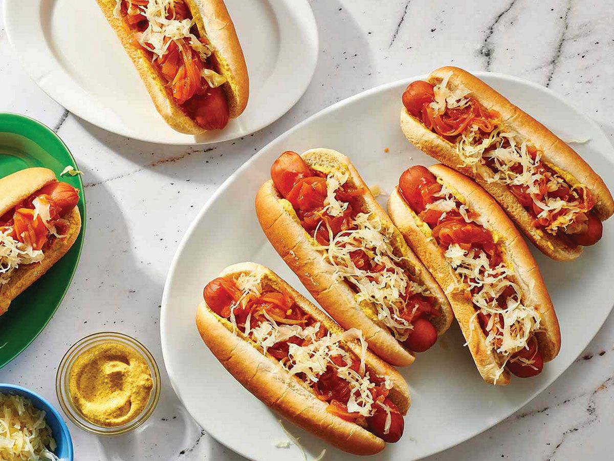 Original hot dog sandwich