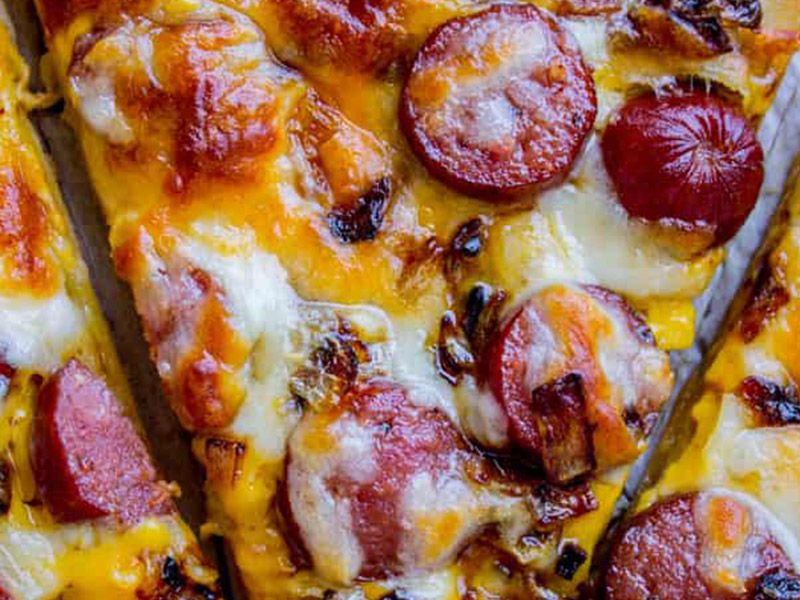Hot Dog Pizza