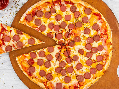 Hot Dog Pizza