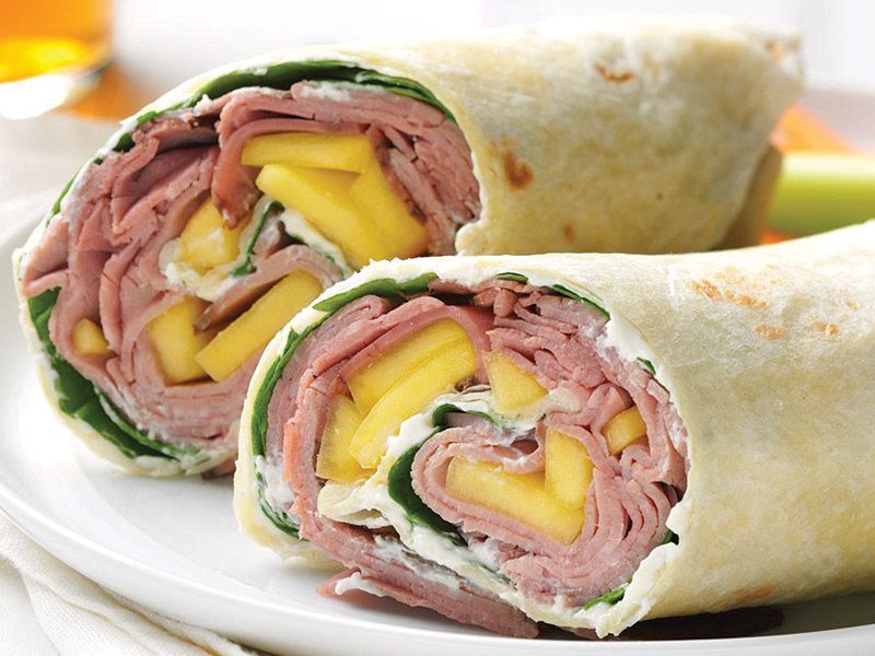 Hot Dog Wrap Tortilla