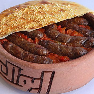 Sausages casserole with tomatoes and onions (250g)