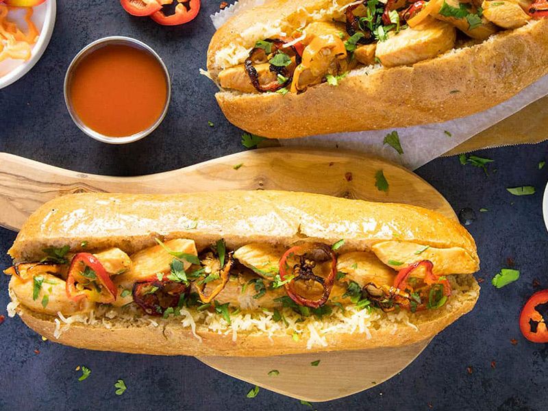Smoked Chicken sandwich