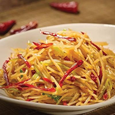Hot sour potato salad
