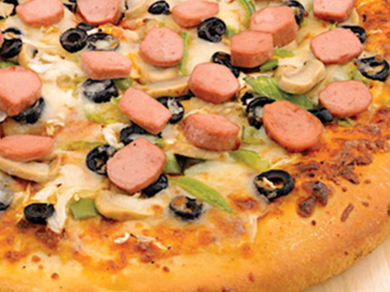 Hot Dog Pizza