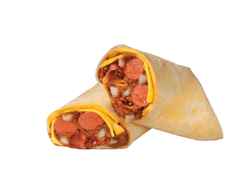Hot Dog Egg Wrap